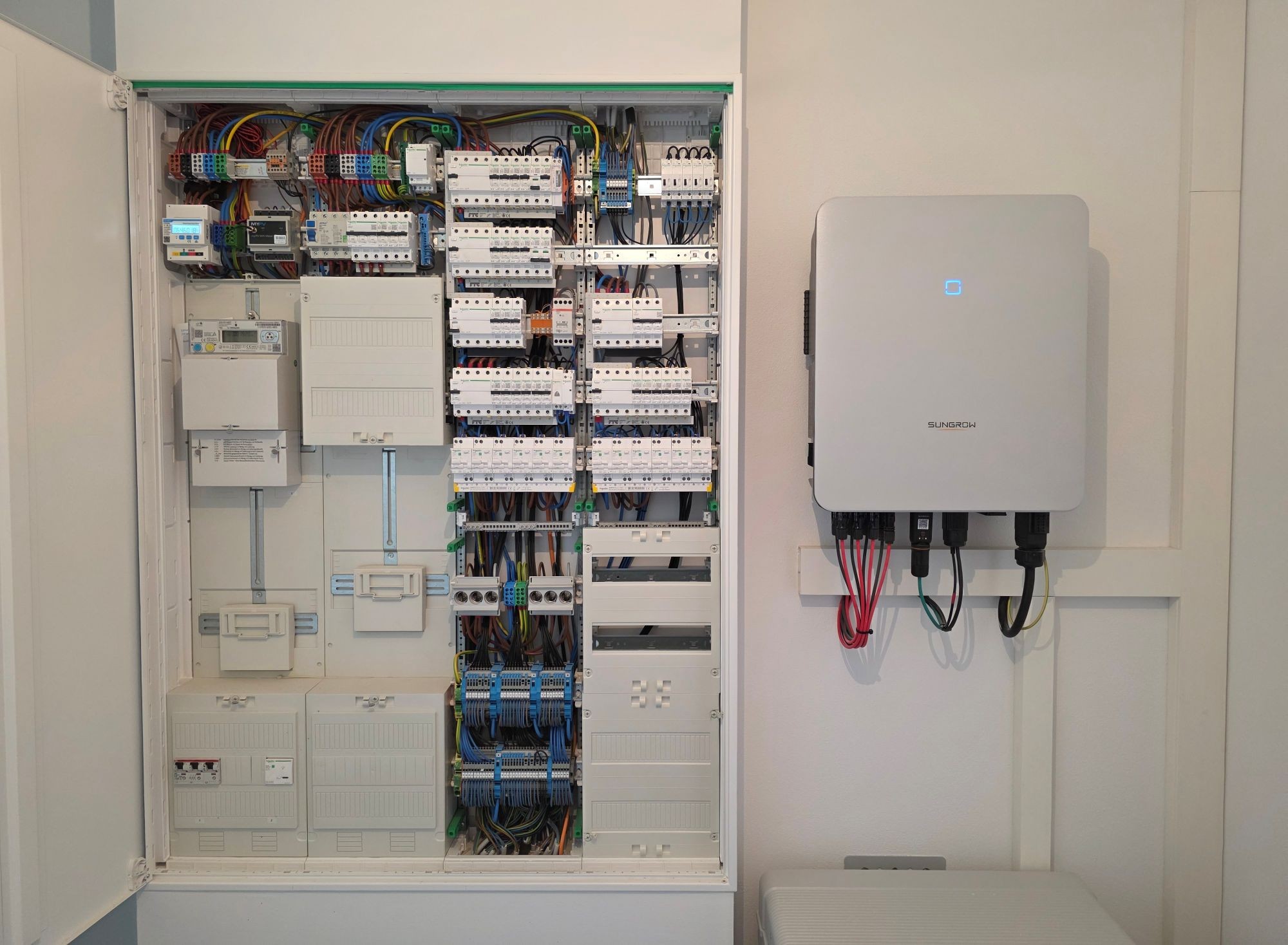 Professionelle Zählerschrank-Verkabelung durch Sat-Richter Elektrotechnik