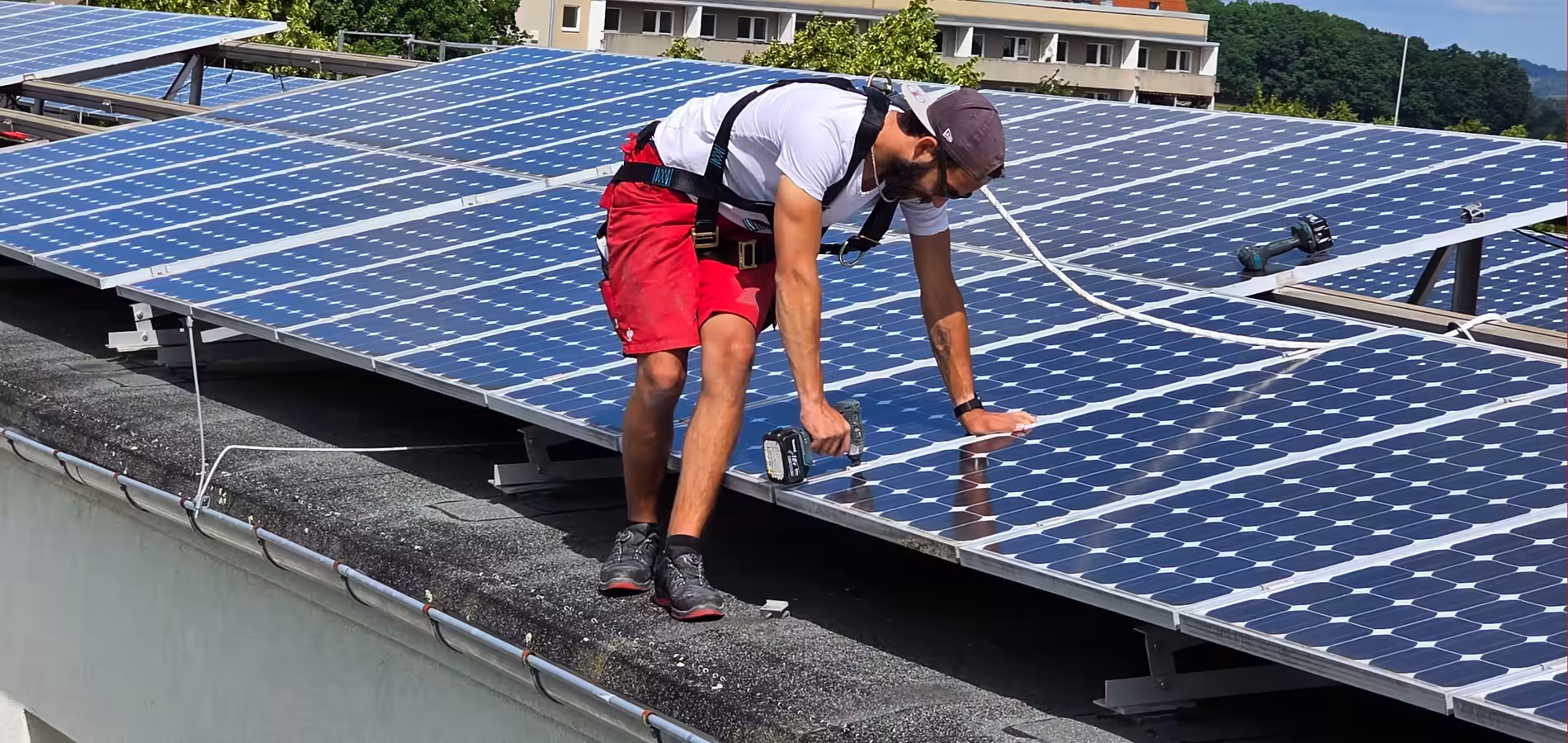 Wartung einer PV Anlage